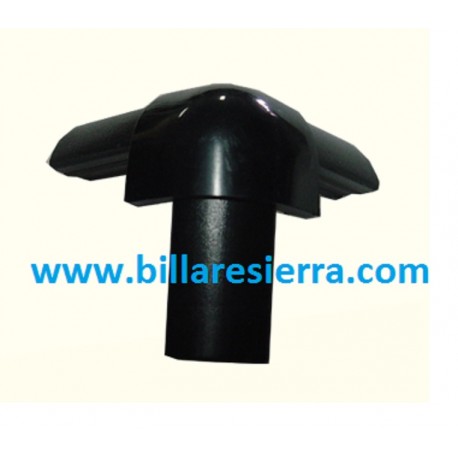 Codo de PVC para aluminio de grúa