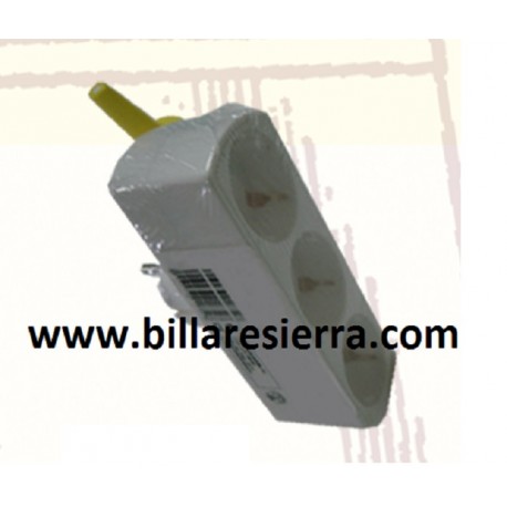 Multiplicador base 3 tomas 16A