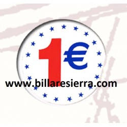 Pegatina 1€
