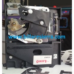 Monedero Clicker metálico