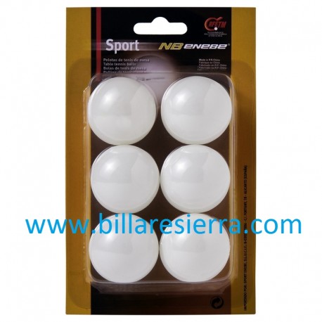 Pelota Ping Pong Caja 3 uds