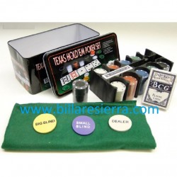 Maletín Poker Aluminio 500 pcs.