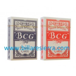 Baraja de Naipes Poker plastificada