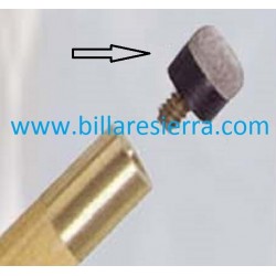 Suela taco rosca metálica 11-12mm