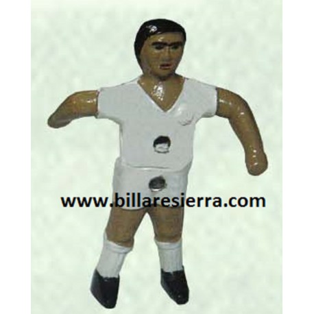 Muñeco futbolin Sierra brazo abierto pintado alum.