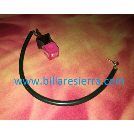 Portatiza billar de goma