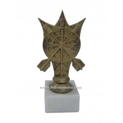 Trofeo figura dardos - Diana