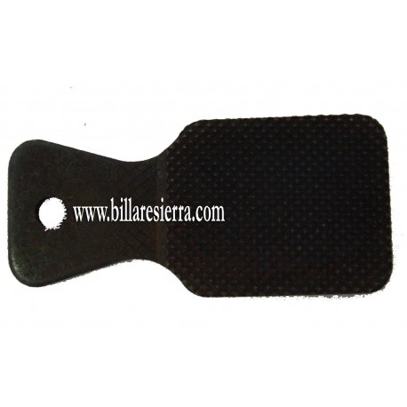 Raqueta metálica para suela