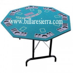 Mesa Poker Octogonal 