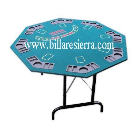 Mesa Poker Octogonal 