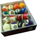Juego bolas pool números grandes