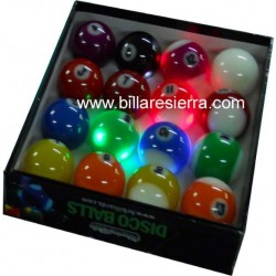 Juego bolas Pool Luces
