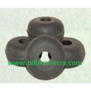 Tope Goma pequeño negro