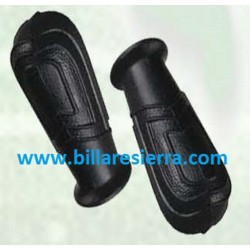 Puño de goma futbolin negro Castilla