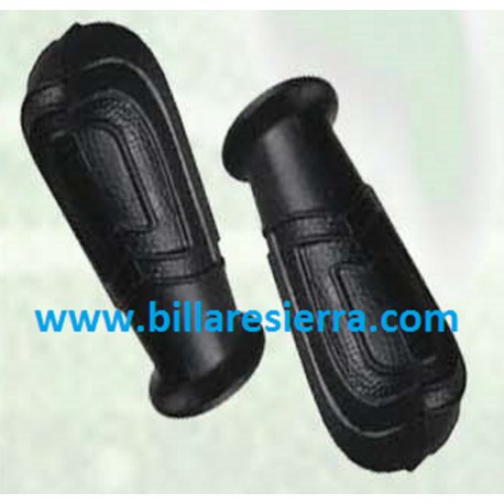 Puño de goma futbolin negro Castilla