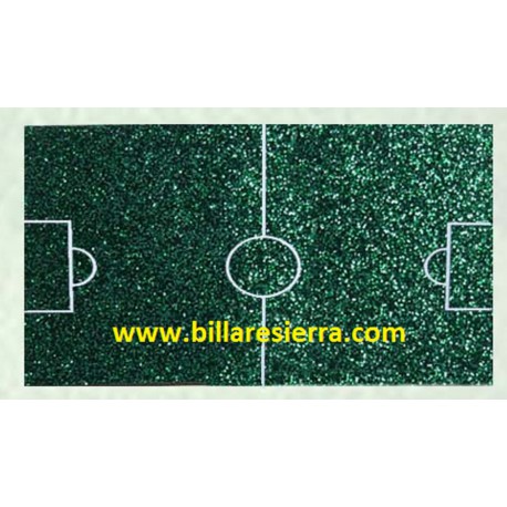 Campo futbolín poliester (fibra de vidrio)