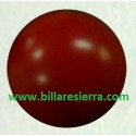 Bola futb. plastimarmol roja 34mm, 36gr