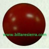 Bola futb. plastimarmol roja 34mm, 36gr