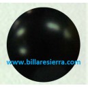 Bola futb. alta dureza negra 34mm, 36gr