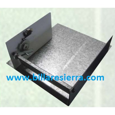 Trampilla futb. eléctrico metálica