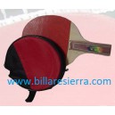 Paleta ping-pong con funda