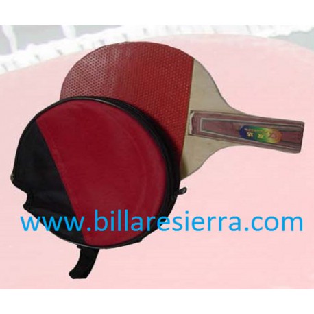 Paleta ping-pong con funda
