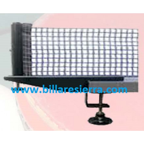 Red y soporte ping-pong