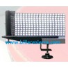 Red y soporte ping-pong
