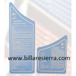 Plástico instruc. izq. S-I