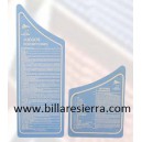 Plástico instruc. dcha. S-I