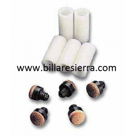 Virola plástico rosca grande plástico