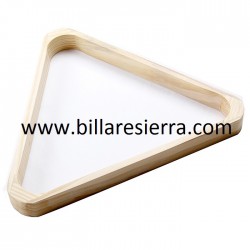 Triángulo madera Pool bola 57mm