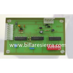 Placa elect. billar futbolin montadas