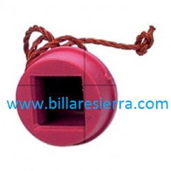 Portatiza billar de goma