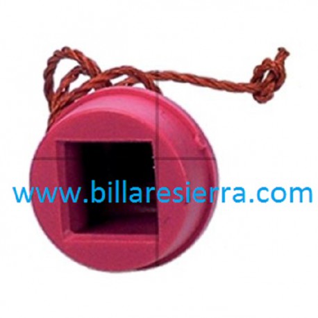 Portatiza billar de goma