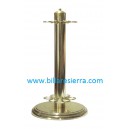 Taquera metálica pie 6 tacos