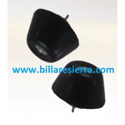 Tacón taco con tornillo