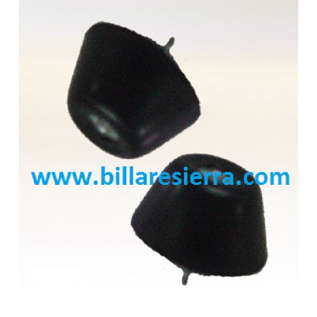 Tacón taco con tornillo