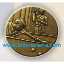 Medalla billar (oro, plata o bronce) 5.5 cm