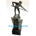 Trofeo billar figura 20 cm