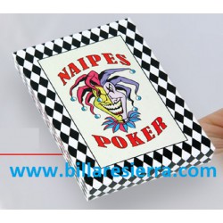 Baraja de Naipes Poker plastificada