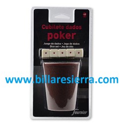 Cubilete y Dados Poker